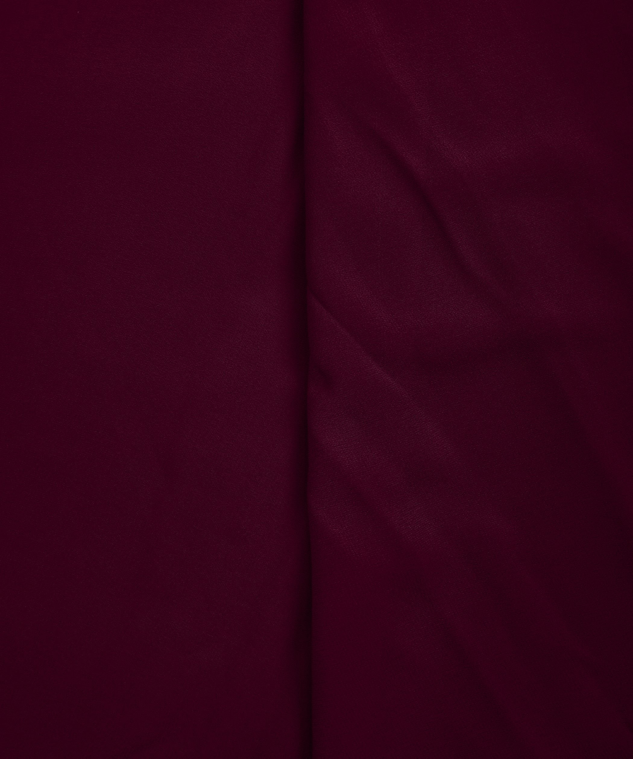 Violet Plain Dyed Faux Georgette Fabric