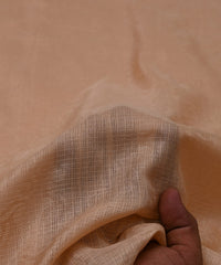 Beige Floral Kota Brasso Fabric