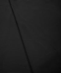 Black Plain Dyed Georgette Fabric