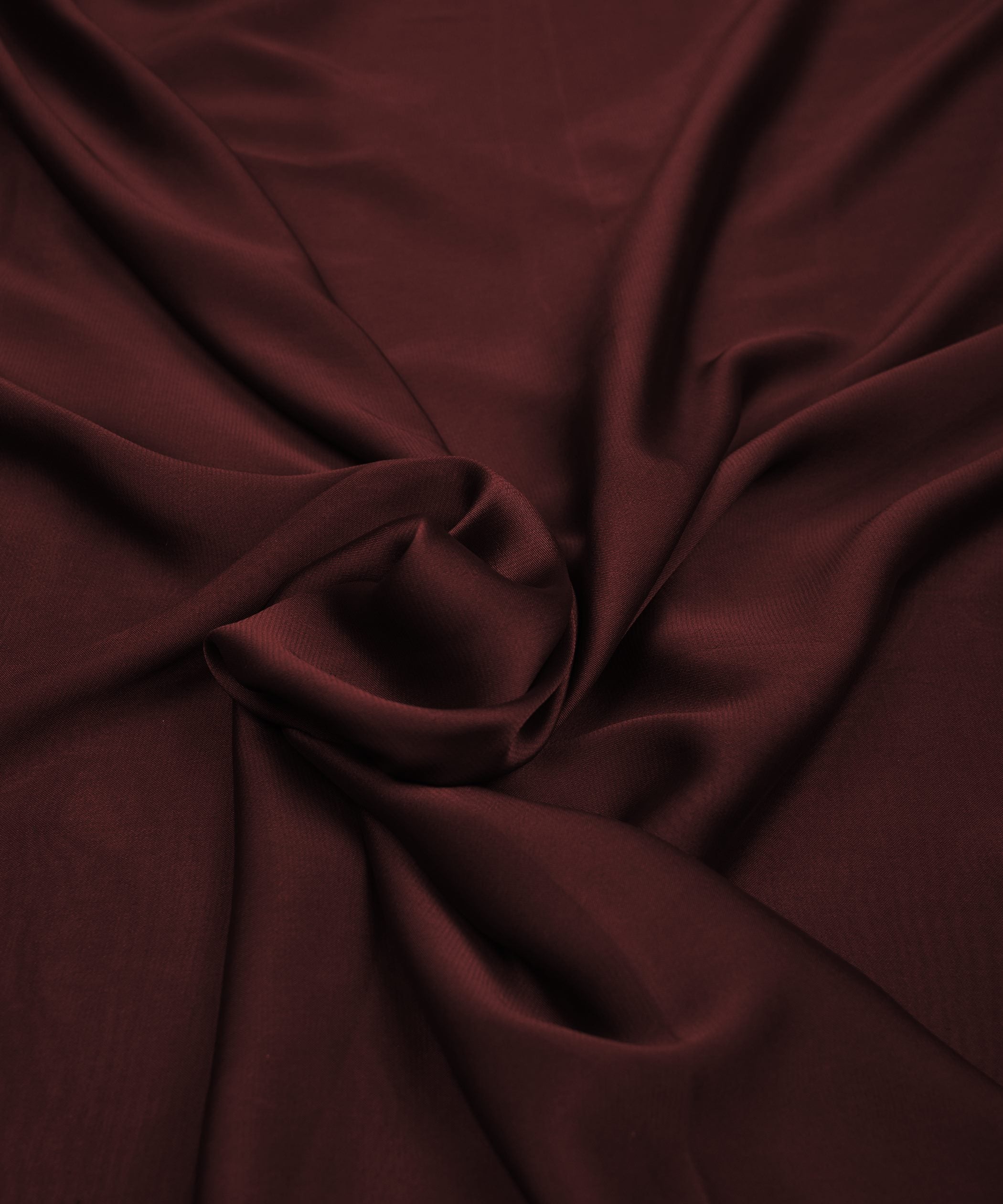 Coffee Plain Dyed Georgette Fabric