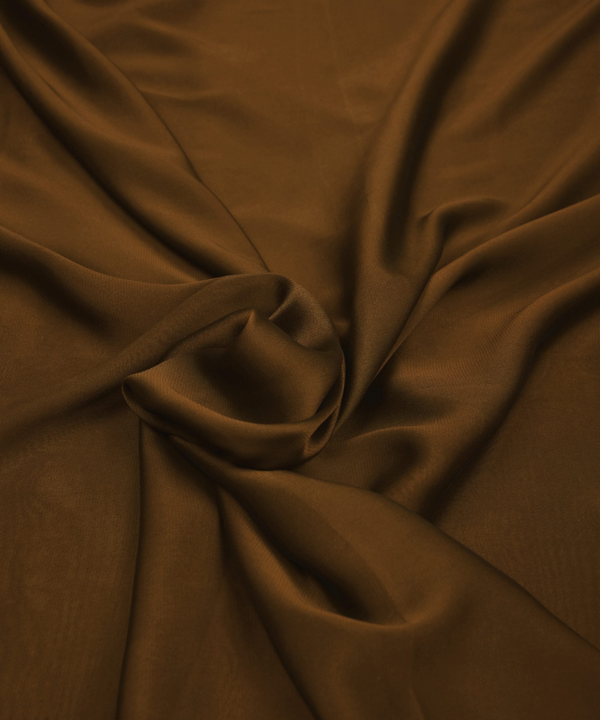 Dark Biege Plain Dyed Georgette Fabric