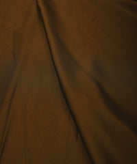 Dark Biege Plain Dyed Georgette Fabric