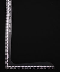 Black Georgette Dobby Weave Fabric