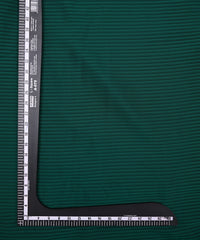 Green Georgette Fabric with All Over Lining