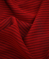 Red Georgette Fabric with All Over Lining