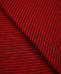 Red Georgette Fabric with All Over Lining