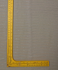 Grey Georgette fabric with embroidery and sequins lining