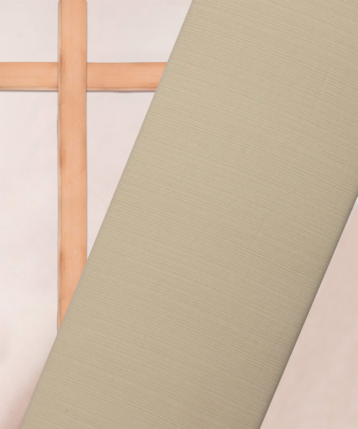 Bone White Georgette fabric with Lining