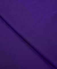Purple Georgette Fabric with Lining Border