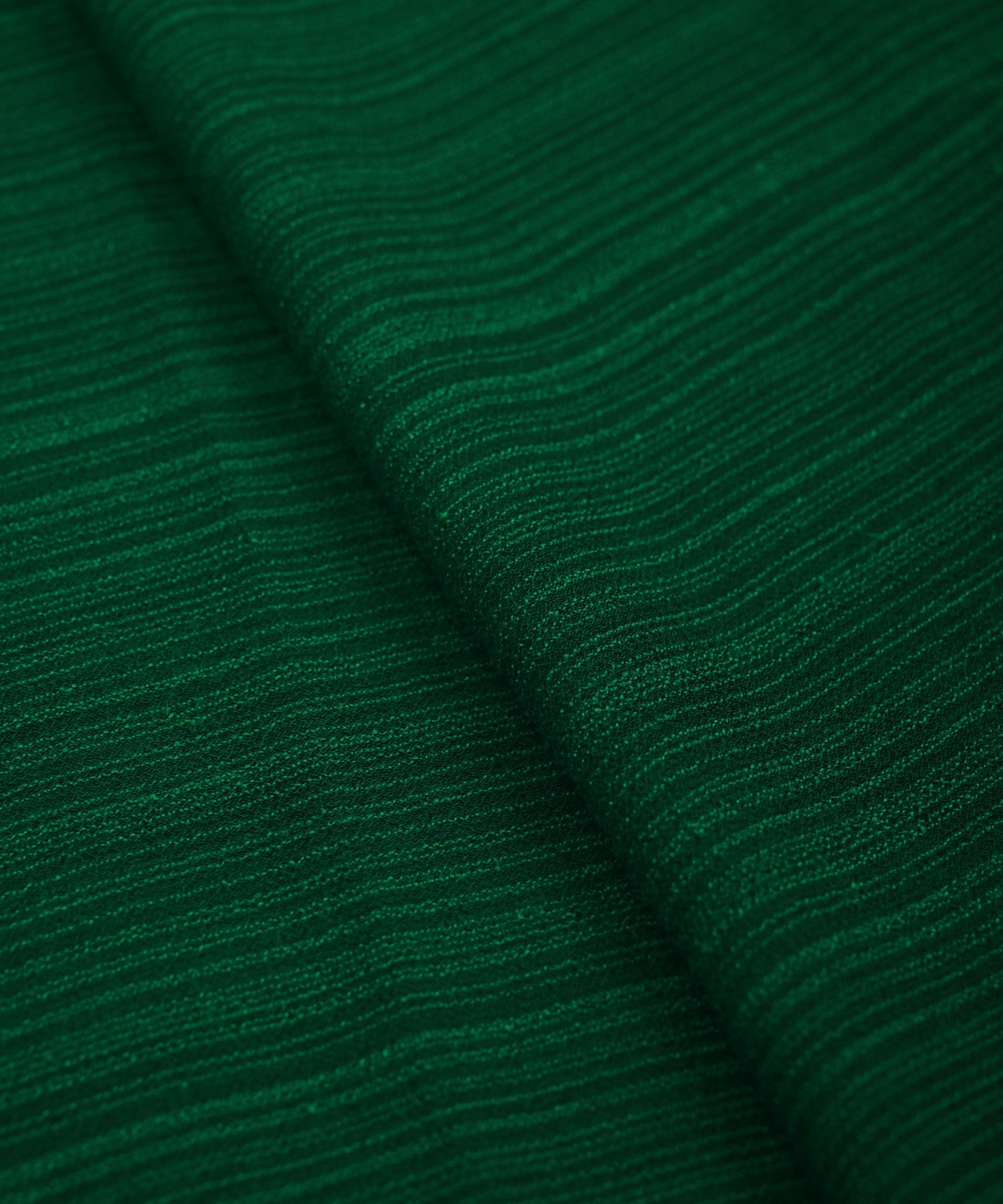 Bottle Green Georgette fabric with Lining