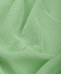 Light Olive Georgette fabric with Lining