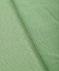 Light Olive Georgette fabric with Lining