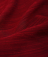 Maroon Georgette fabric with Lining