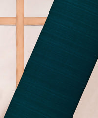Peacock Blue Georgette fabric with Lining