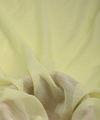 Pista Green Georgette fabric with Lining