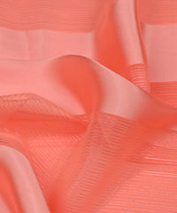 Gajri Georgette Fabric with Patta & Stripes