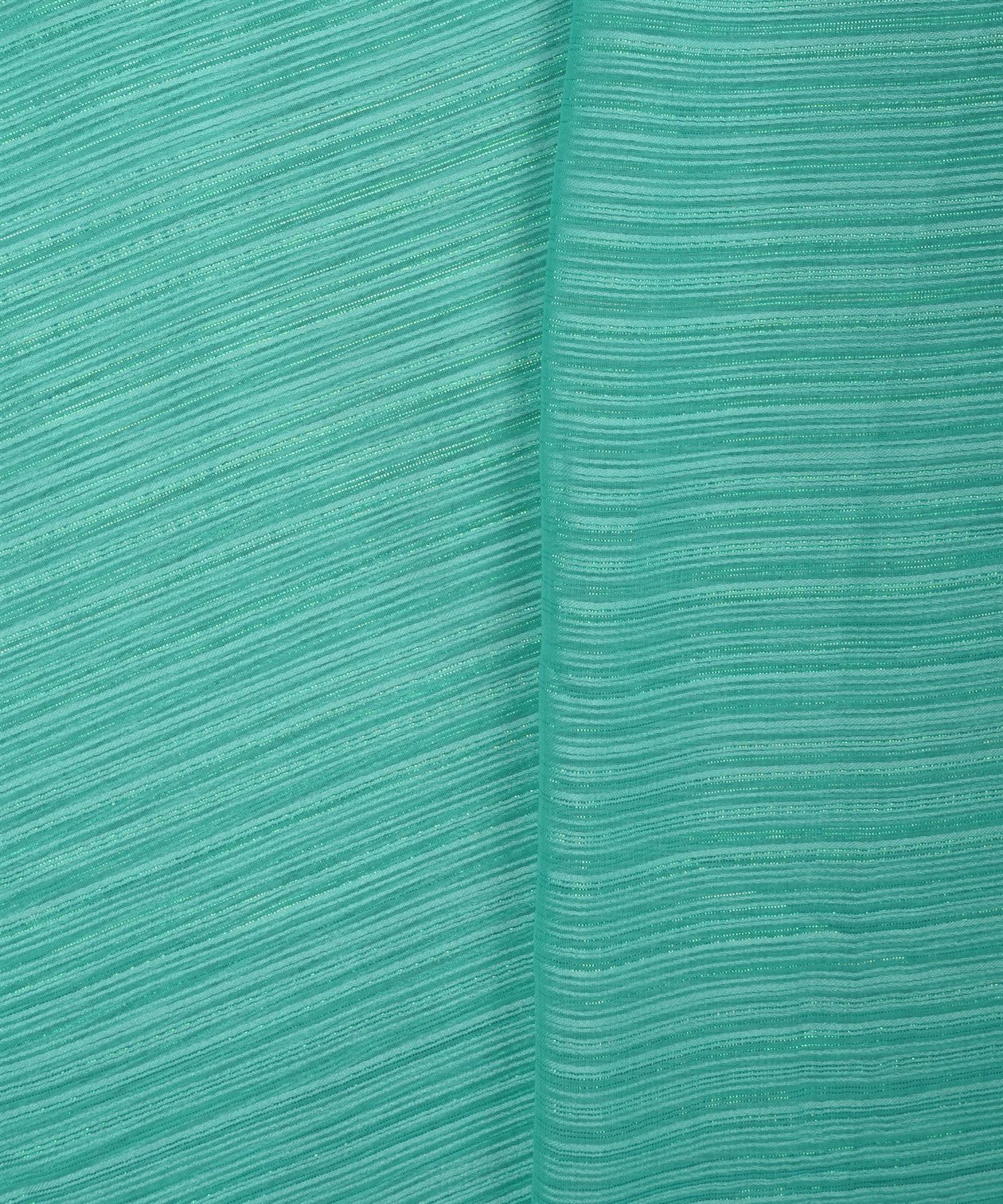 Firoji Georgette fabric with Satin patta