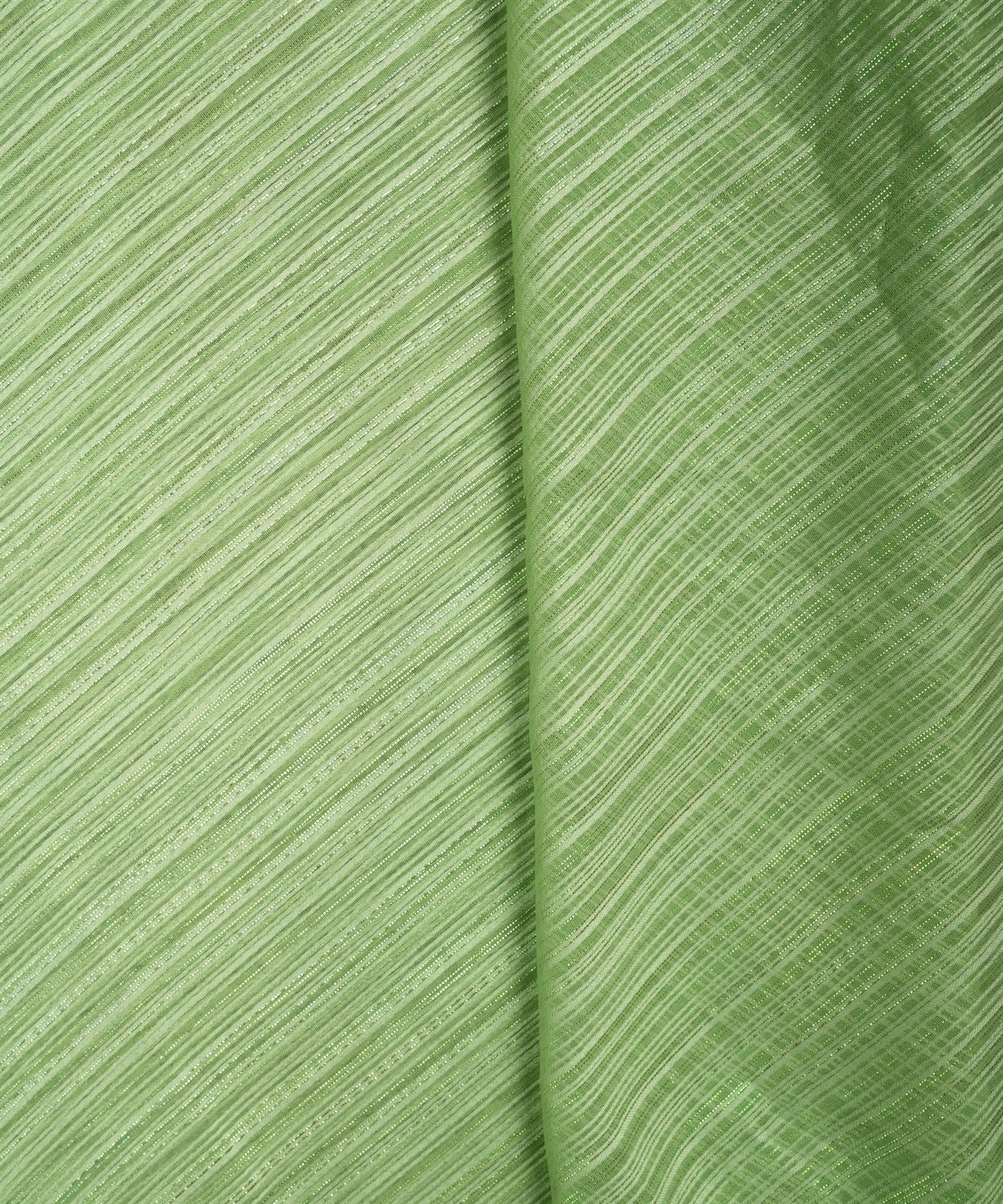 Pista Georgette fabric with Satin patta