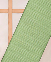 Pista Georgette fabric with Satin patta