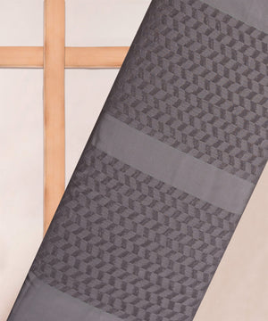 Georgette Fabric with Satin Pattern