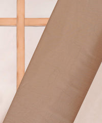 Beige Georgette Fabric with Stripes
