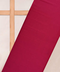 Hot Pink Georgette Fabric with Stripes