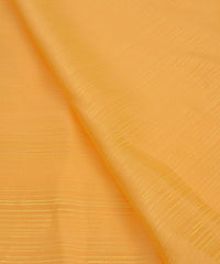 Light Yellow Georgette Fabric with Stripes