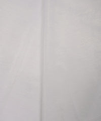 White Georgette Fabric with Stripes