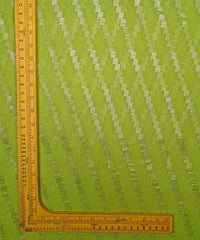 Pista Green Georgette fabric with Zari-1