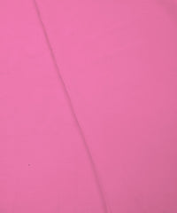 Baby Pink Plain Dyed Georgette (60 Grams) Fabric