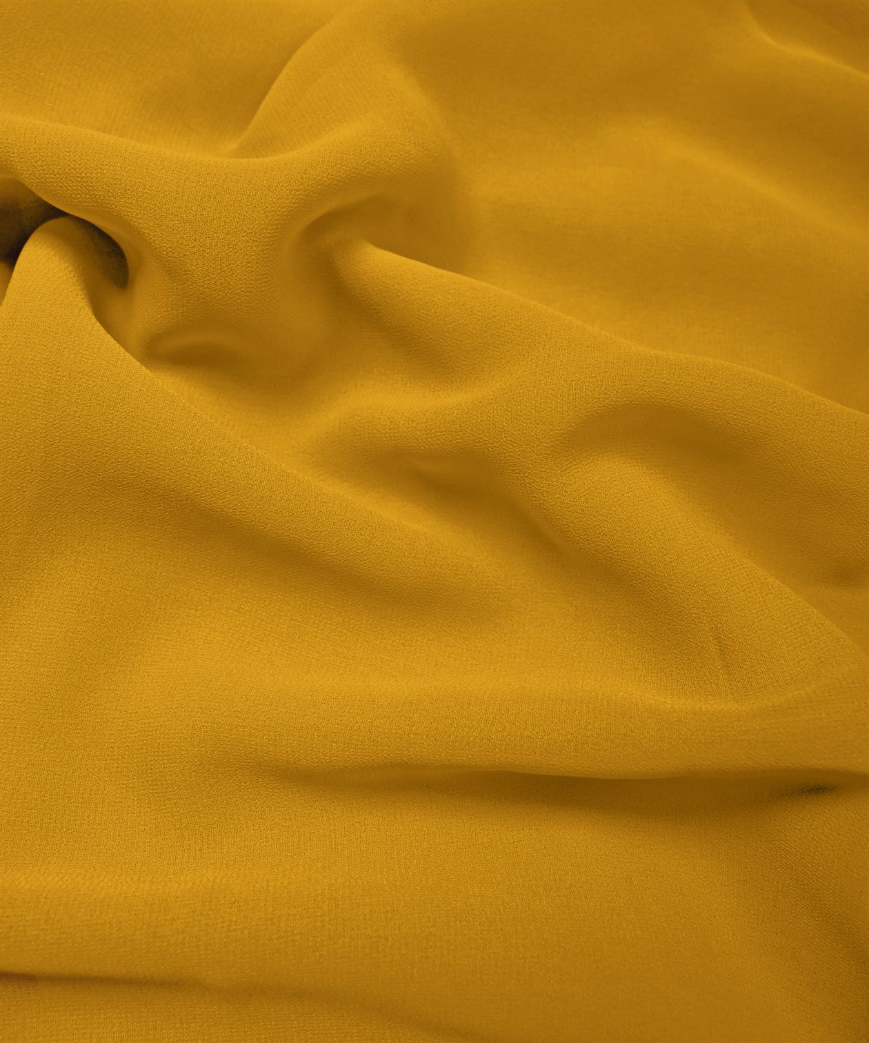 Canary Plain Dyed Georgette (60 Grams) Fabric