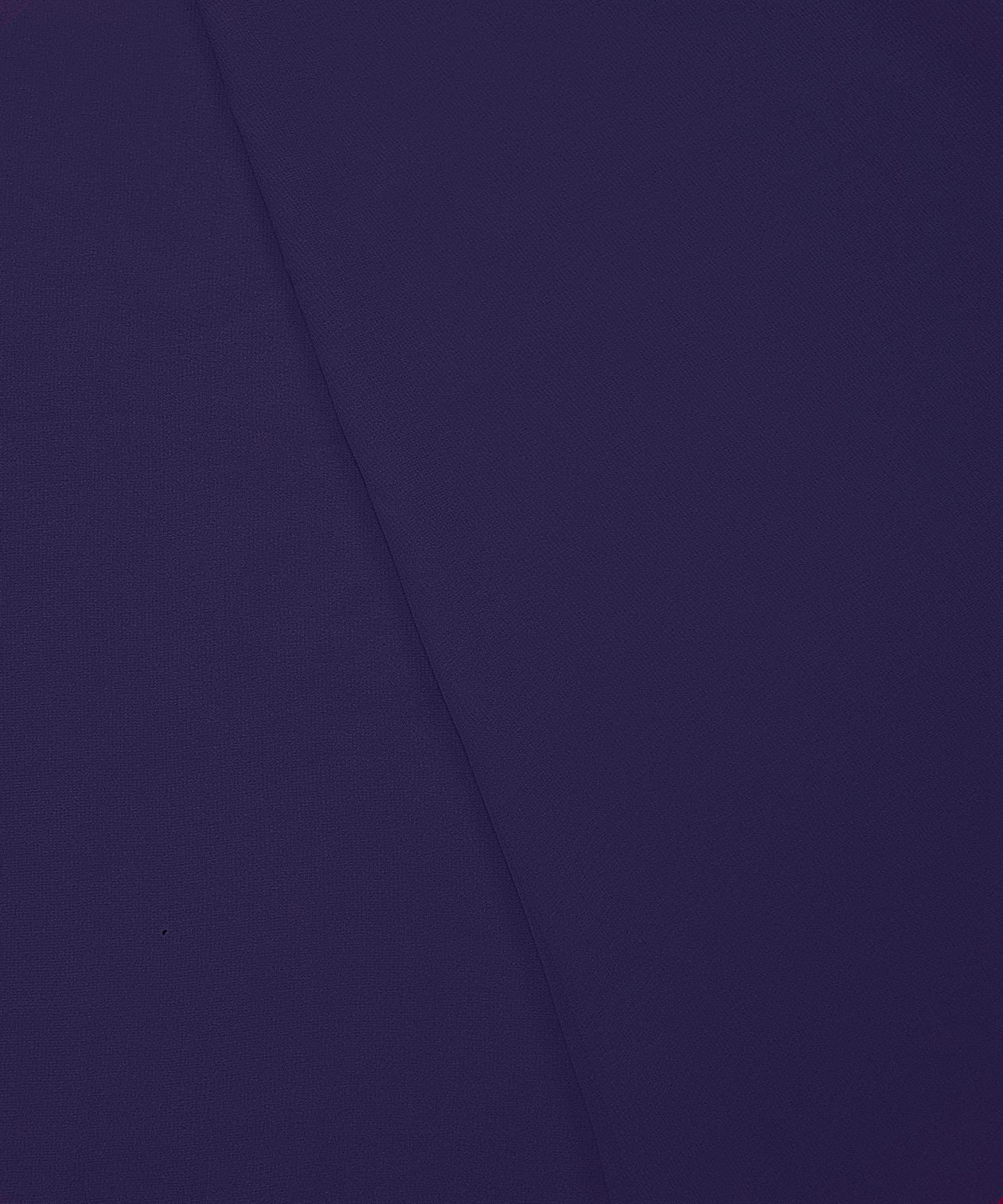 Cationic Dark Navy Blue Plain Dyed Georgette (60 Grams) Fabric