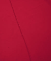 Cationic Dark Ruby Plain Dyed Georgette (60 Grams) Fabric