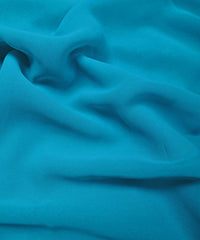 Cationic Light Firoji Plain Dyed Georgette (60 Grams) Fabric