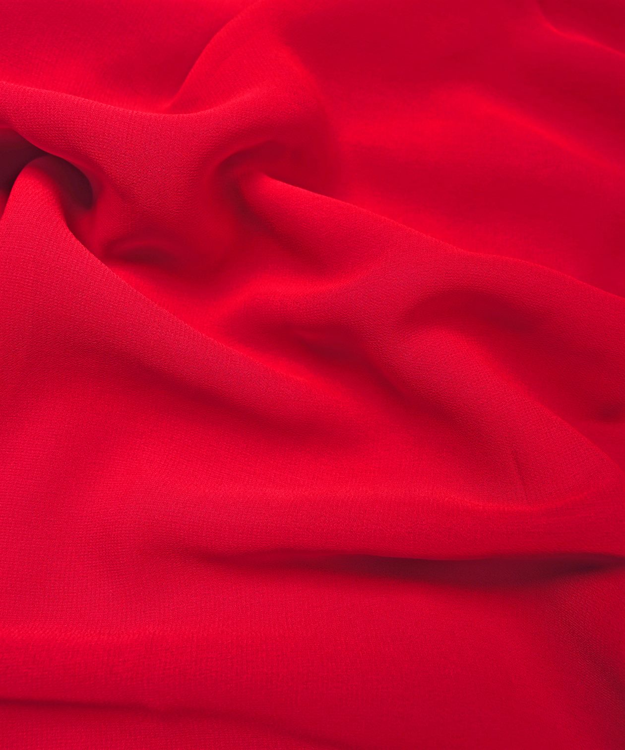 Gajri Plain Dyed Georgette (60 Grams) Fabric