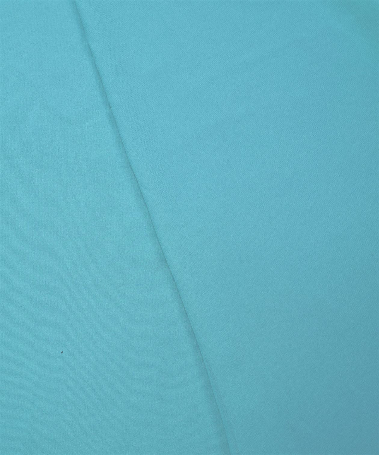 Light Azure Plain Dyed Georgette (60 Grams) Fabric