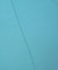 Light Azure Plain Dyed Georgette (60 Grams) Fabric