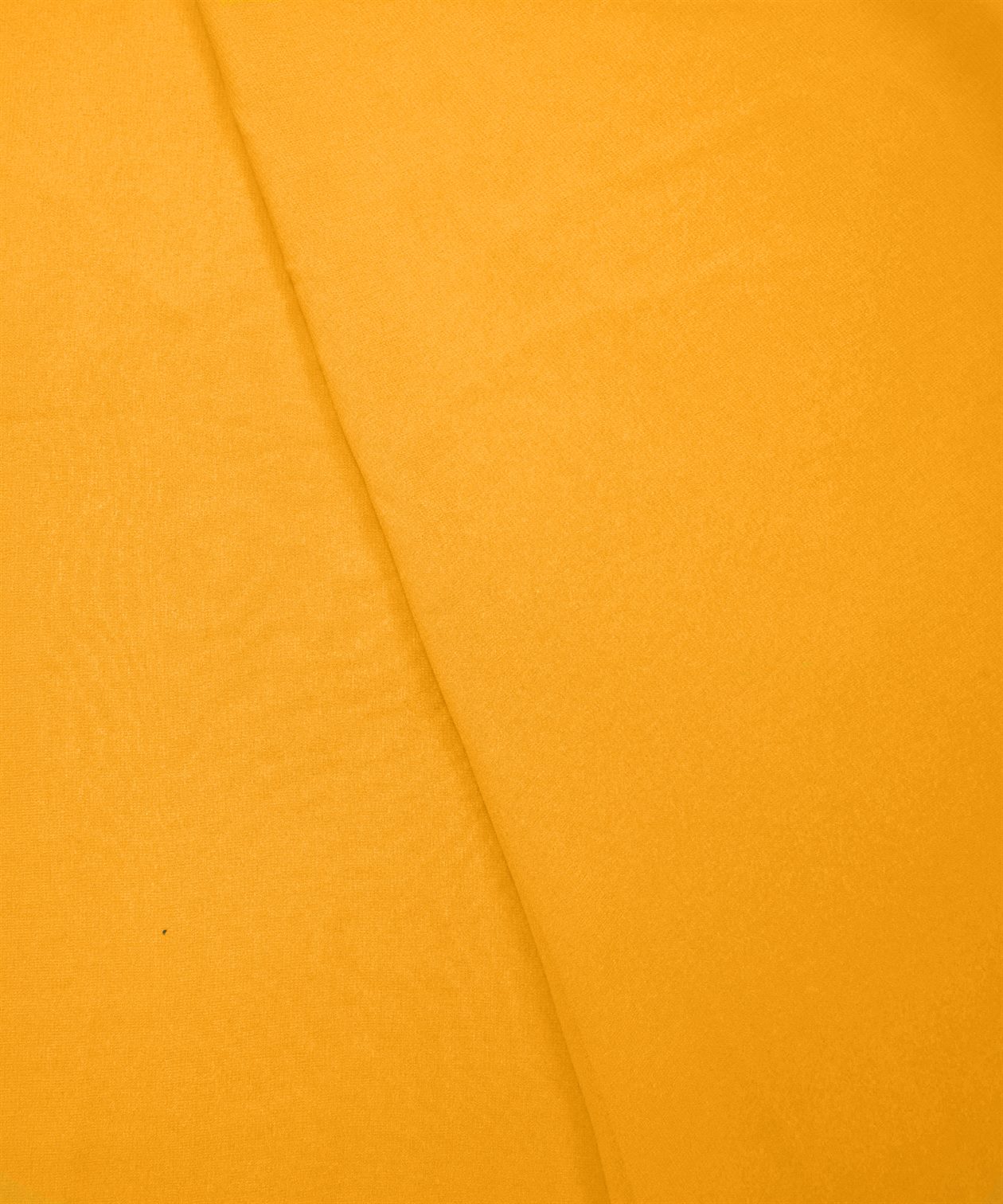 Light Gold Plain Dyed Georgette (60 Grams) Fabric