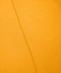 Light Gold Plain Dyed Georgette (60 Grams) Fabric