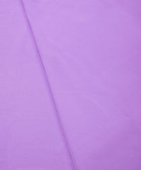 Light Lavender Plain Dyed Georgette (60 Grams) Fabric