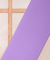 Light Lavender Plain Dyed Georgette (60 Grams) Fabric