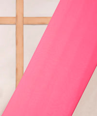 Light Pink Plain Dyed Georgette (60 Grams) Fabric