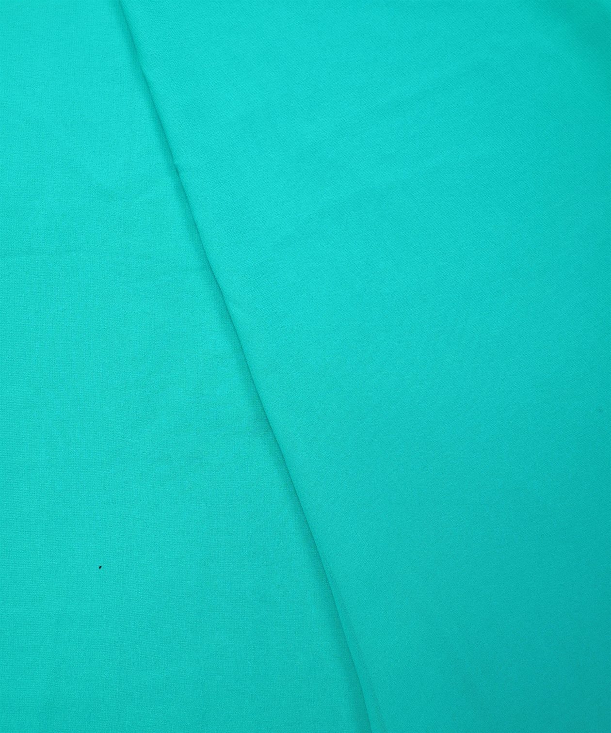 Light Sea Green Plain Dyed Georgette (60 Grams) Fabric