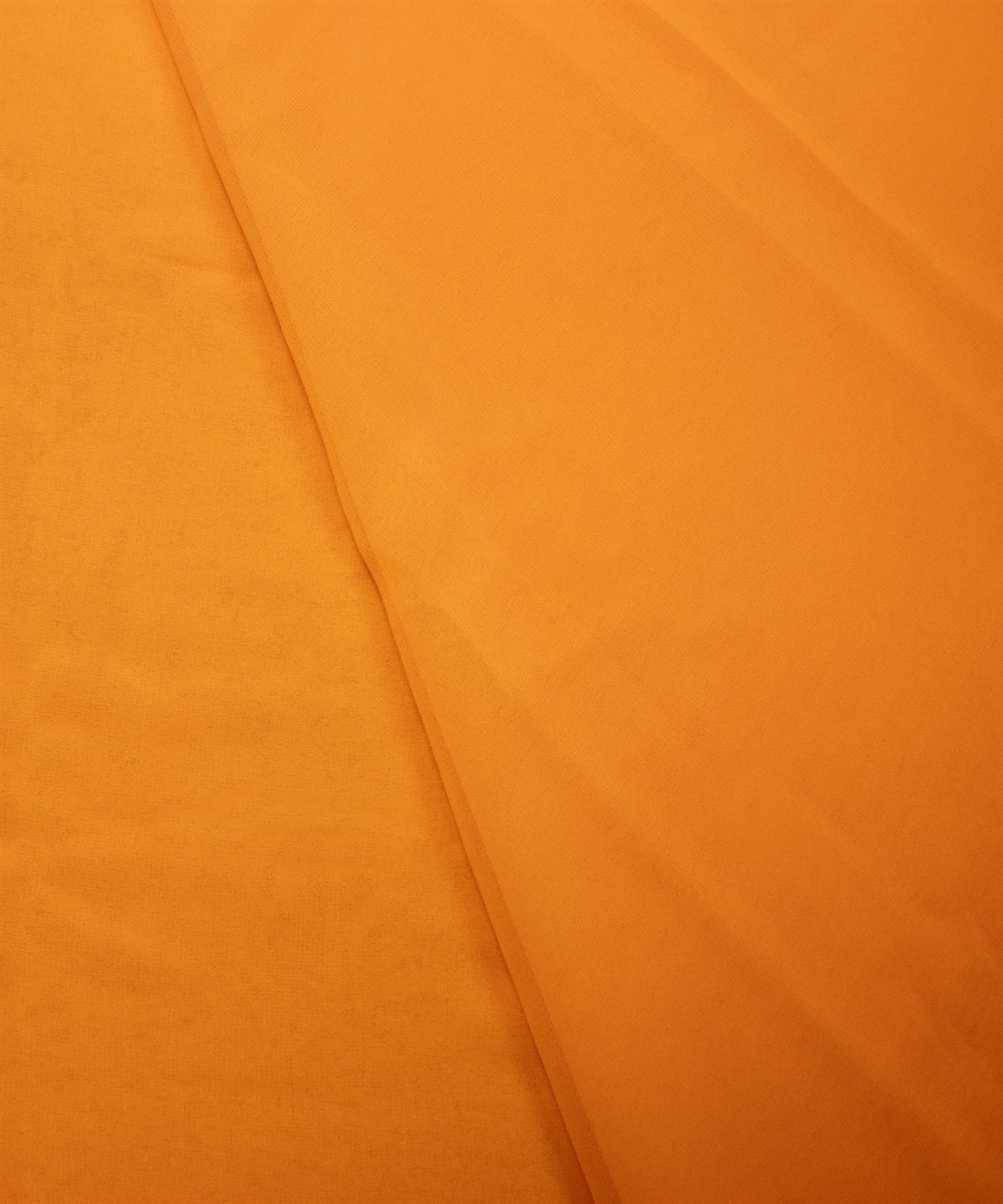 Mustard Gold Plain Dyed Georgette (60 Grams) Fabric