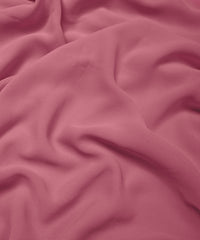Onion Plain Dyed Georgette (60 Grams) Fabric