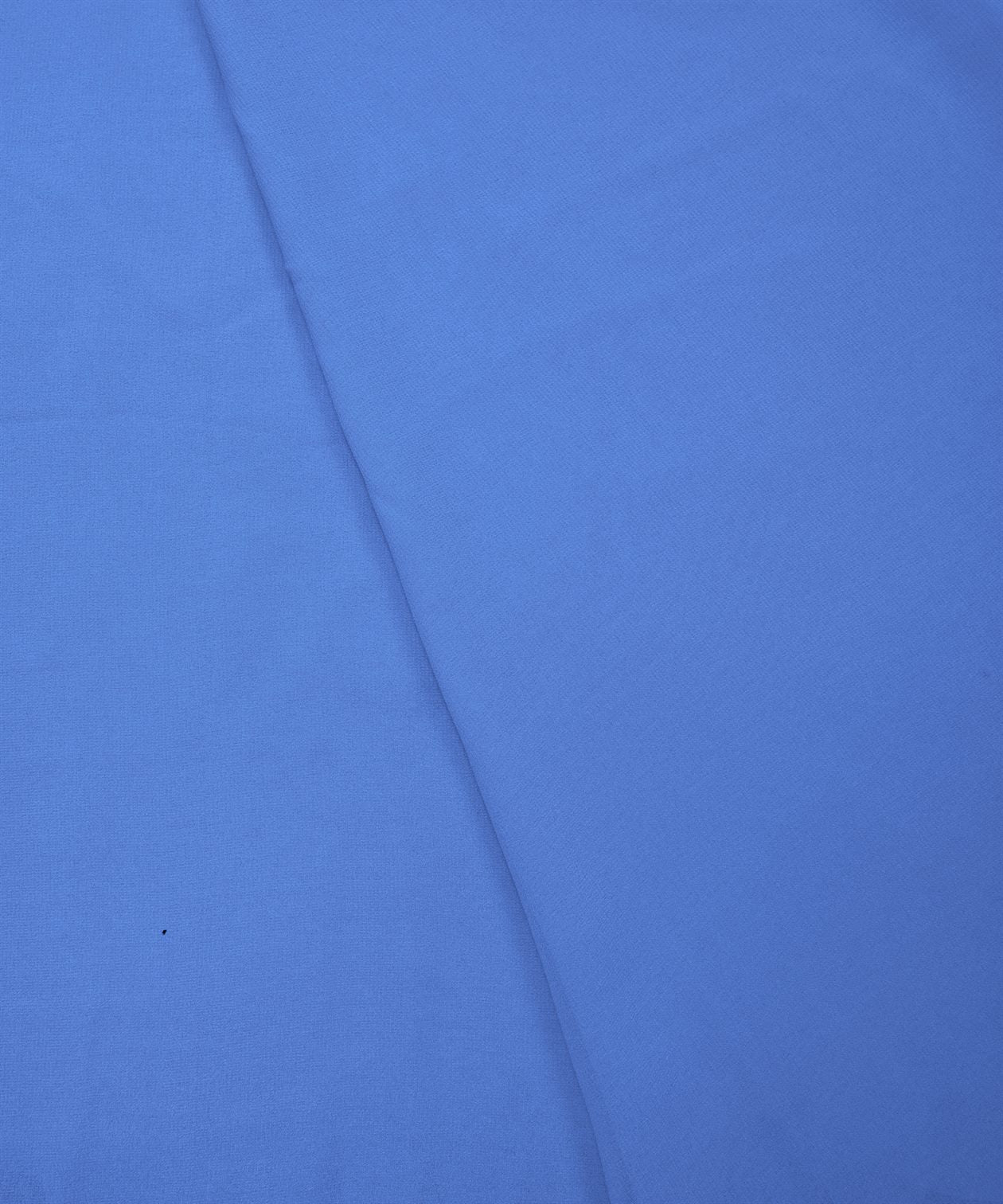 Sky Blue Plain Dyed Georgette (60 Grams) Fabric
