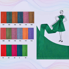 Textured Semi Silk - Shade Card