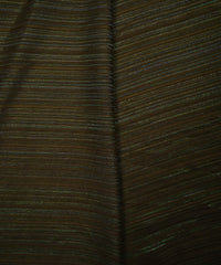 Olive Green & Biege Shaded Georgette Fabric with Satin patta
