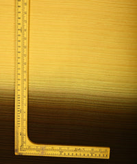 Yellow & coffee Shaded Georgette Fabric with Satin patta