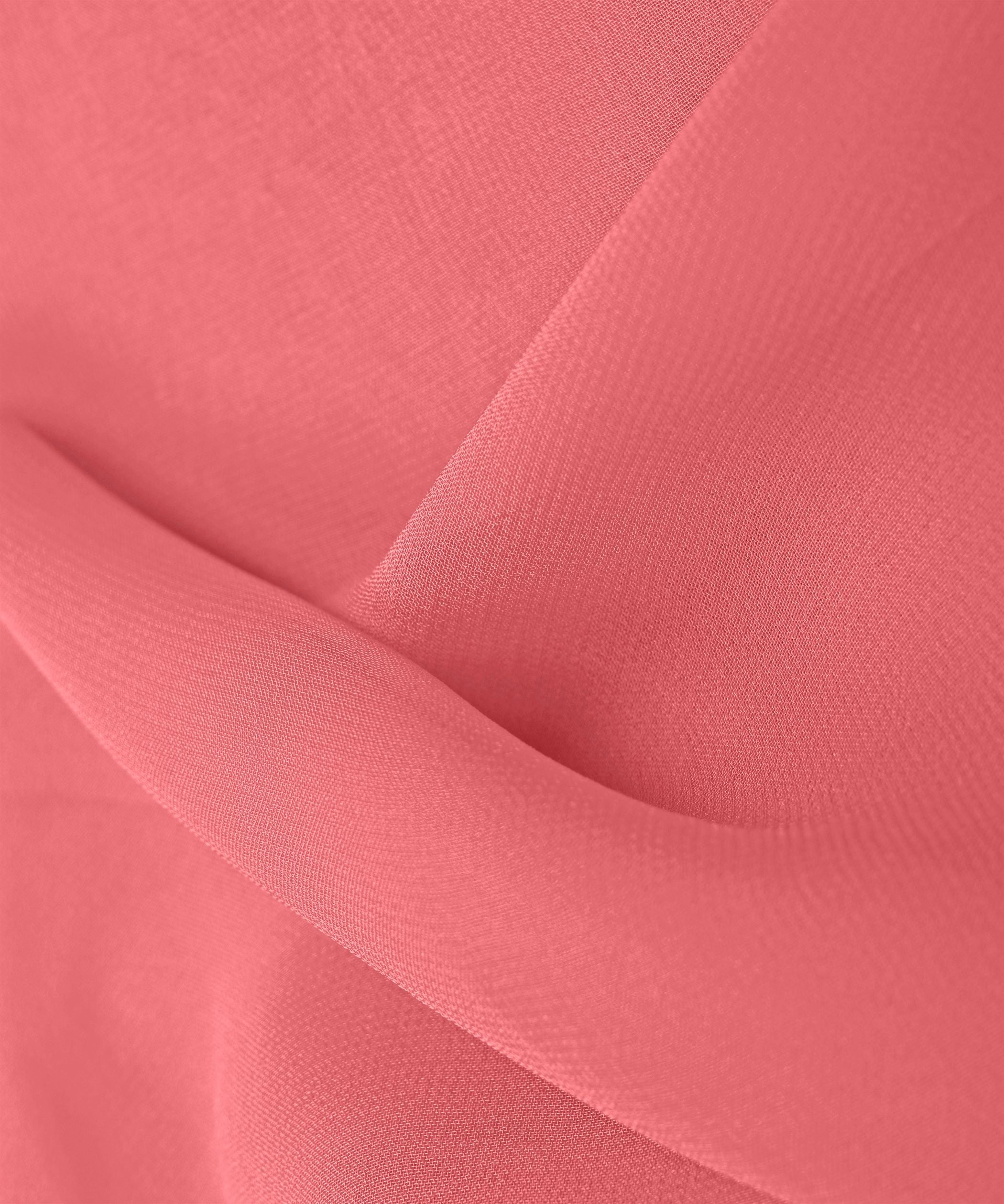 Baby Pink Plain Dyed Heavy Georgette Fabric